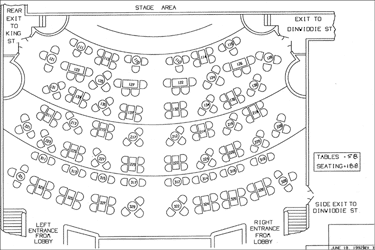 Commodore floor plan